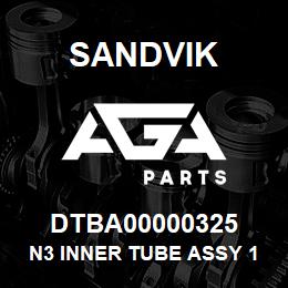 DTBA00000325 Sandvik N3 INNER TUBE ASSY 1.5 M (5 FT) RB | AGA Parts