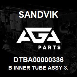 DTBA00000336 Sandvik B INNER TUBE ASSY 3.0 M (10 FT) RB | AGA Parts