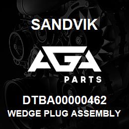 DTBA00000462 Sandvik WEDGE PLUG ASSEMBLY N | AGA Parts