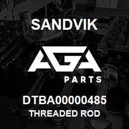 DTBA00000485 Sandvik THREADED ROD | AGA Parts