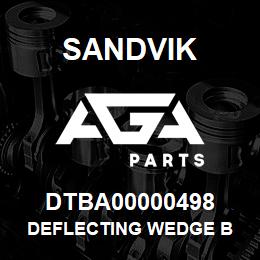 DTBA00000498 Sandvik DEFLECTING WEDGE B | AGA Parts