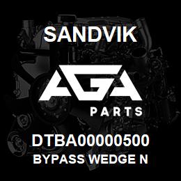 DTBA00000500 Sandvik BYPASS WEDGE N | AGA Parts