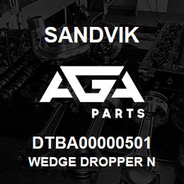 DTBA00000501 Sandvik WEDGE DROPPER N | AGA Parts