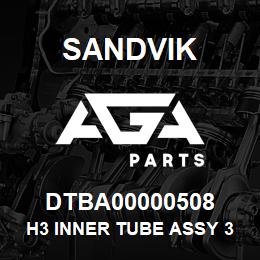 DTBA00000508 Sandvik H3 INNER TUBE ASSY 3.0 M (10 FT) RB | AGA Parts