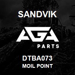 DTBA073 Sandvik MOIL POINT | AGA Parts