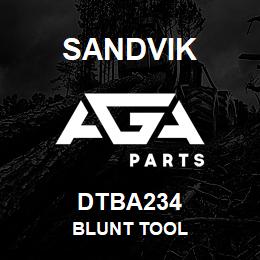 DTBA234 Sandvik BLUNT TOOL | AGA Parts