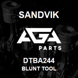 DTBA244 Sandvik BLUNT TOOL | AGA Parts