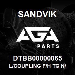 DTBB00000065 Sandvik L/COUPLING F/H TG N/2/3 NT | AGA Parts