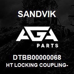 DTBB00000068 Sandvik HT LOCKING COUPLING-FULL HOLE RB | AGA Parts