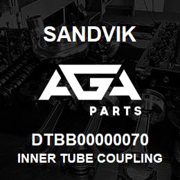 DTBB00000070 Sandvik INNER TUBE COUPLING H | AGA Parts