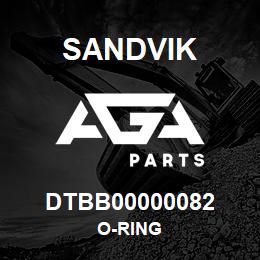 DTBB00000082 Sandvik O-RING | AGA Parts