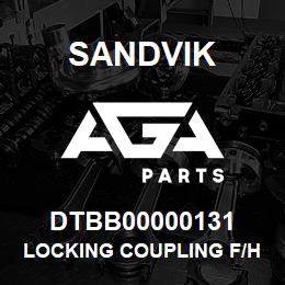 DTBB00000131 Sandvik LOCKING COUPLING F/H BT | AGA Parts