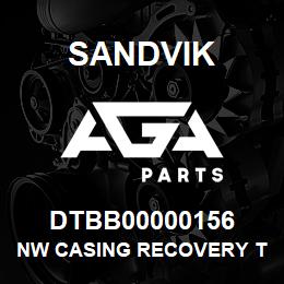 DTBB00000156 Sandvik NW CASING RECOVERY TAP RB | AGA Parts