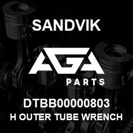 DTBB00000803 Sandvik H OUTER TUBE WRENCH (FULL GRIP) | AGA Parts