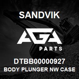 DTBB00000927 Sandvik BODY PLUNGER NW CASE CUTTER | AGA Parts