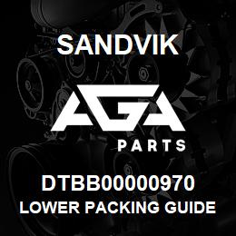 DTBB00000970 Sandvik LOWER PACKING GUIDE 25K W/S | AGA Parts