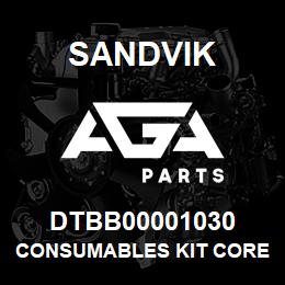 DTBB00001030 Sandvik CONSUMABLES KIT CORE BARREL N3 C/L | AGA Parts