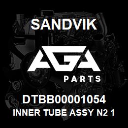 DTBB00001054 Sandvik INNER TUBE ASSY N2 1.5M CAM LATCH | AGA Parts