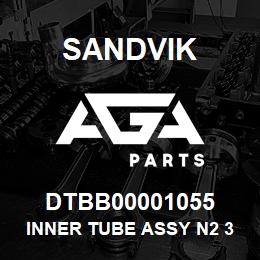 DTBB00001055 Sandvik INNER TUBE ASSY N2 3.0M CAM LATCH | AGA Parts