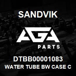 DTBB00001083 Sandvik WATER TUBE BW CASE CUTTER | AGA Parts