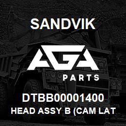 DTBB00001400 Sandvik HEAD ASSY B (CAM LATCH) | AGA Parts