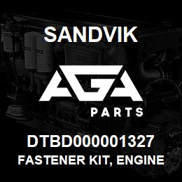 DTBD000001327 Sandvik FASTENER KIT, ENGINE CRADLE | AGA Parts