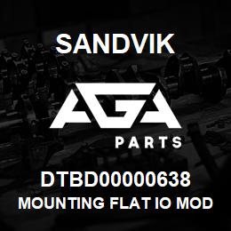 DTBD00000638 Sandvik MOUNTING FLAT IO MODULE GROUP LS151 | AGA Parts