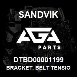 DTBD00001199 Sandvik BRACKET, BELT TENSIONER | AGA Parts