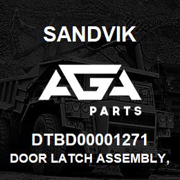 DTBD00001271 Sandvik DOOR LATCH ASSEMBLY, DOOR LOCK | AGA Parts