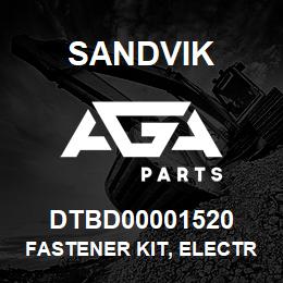 DTBD00001520 Sandvik FASTENER KIT, ELECTRICAL GRP LS151 | AGA Parts