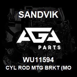 WU11594 Sandvik CYL ROD MTG BRKT (MOBILE CAB) | AGA Parts