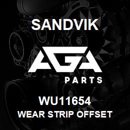 WU11654 Sandvik WEAR STRIP OFFSET | AGA Parts