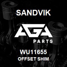 WU11655 Sandvik OFFSET SHIM | AGA Parts