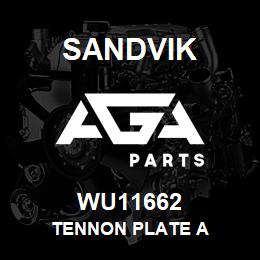 WU11662 Sandvik TENNON PLATE A | AGA Parts