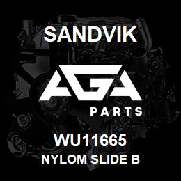 WU11665 Sandvik NYLOM SLIDE B | AGA Parts