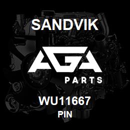 WU11667 Sandvik PIN | AGA Parts