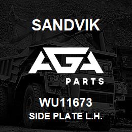 WU11673 Sandvik SIDE PLATE L.H. | AGA Parts