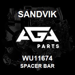 WU11674 Sandvik SPACER BAR | AGA Parts