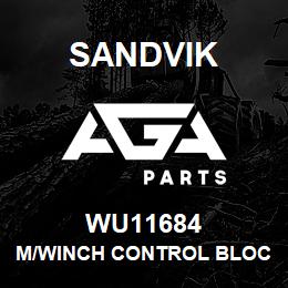 WU11684 Sandvik M/WINCH CONTROL BLOCK | AGA Parts