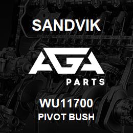 WU11700 Sandvik PIVOT BUSH | AGA Parts