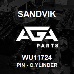 WU11724 Sandvik PIN - C.YLINDER | AGA Parts