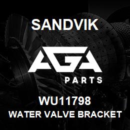 WU11798 Sandvik WATER VALVE BRACKET REV.1 | AGA Parts