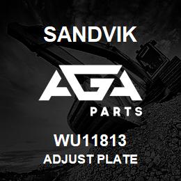 WU11813 Sandvik ADJUST PLATE | AGA Parts