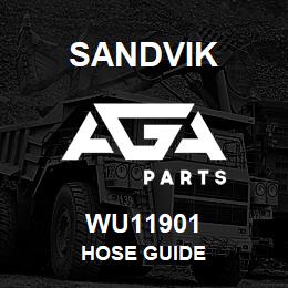 WU11901 Sandvik HOSE GUIDE | AGA Parts