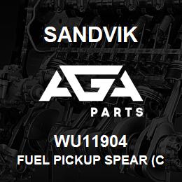 WU11904 Sandvik FUEL PICKUP SPEAR (CAT) | AGA Parts