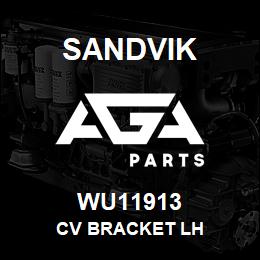 WU11913 Sandvik CV BRACKET LH | AGA Parts