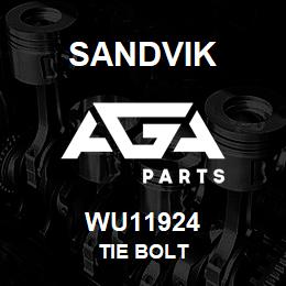 WU11924 Sandvik TIE BOLT | AGA Parts