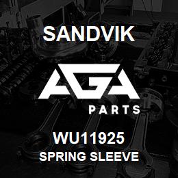 WU11925 Sandvik SPRING SLEEVE | AGA Parts