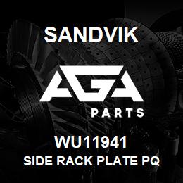 WU11941 Sandvik SIDE RACK PLATE PQ | AGA Parts