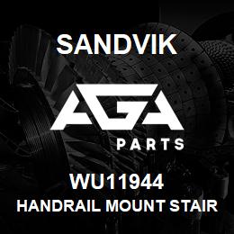 WU11944 Sandvik HANDRAIL MOUNT STAIR | AGA Parts